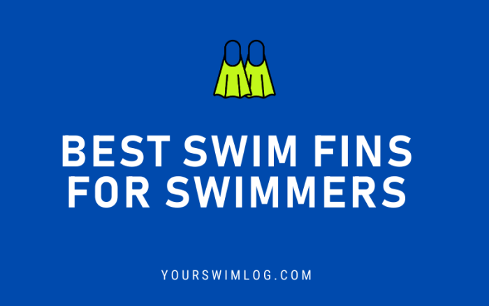 8 Best Swim Fins for Swimmers - YourSwimLog.com