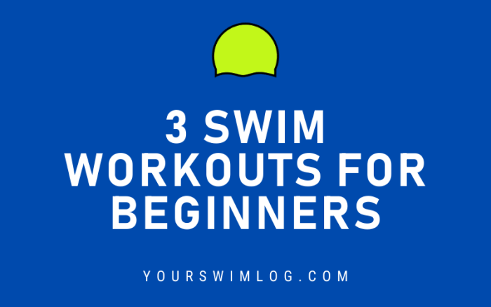 3 Swimming Workouts for Beginners