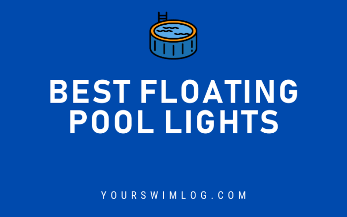 7 Best Floating Pool Lights