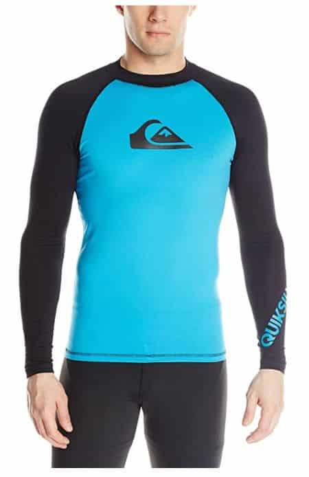 Quiksilver All-Time Long Sleeve Rashguard Swim Shirt