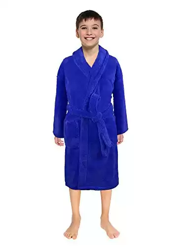 Turkish Linen Unisex Swim Robe for Kids