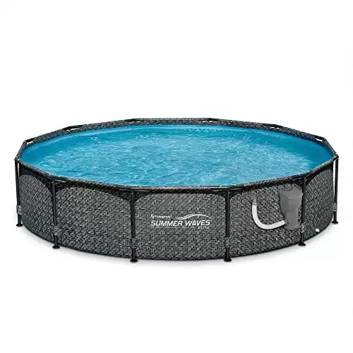 Summer Waves Active Above Ground Swimming Pool Set