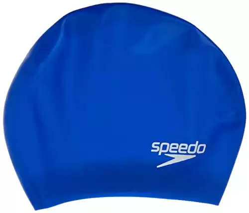 Speedo Swim Cap Silicone Long Hair Swim Cap