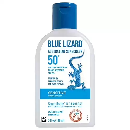 BLUE LIZARD Sensitive Mineral Sunscreen